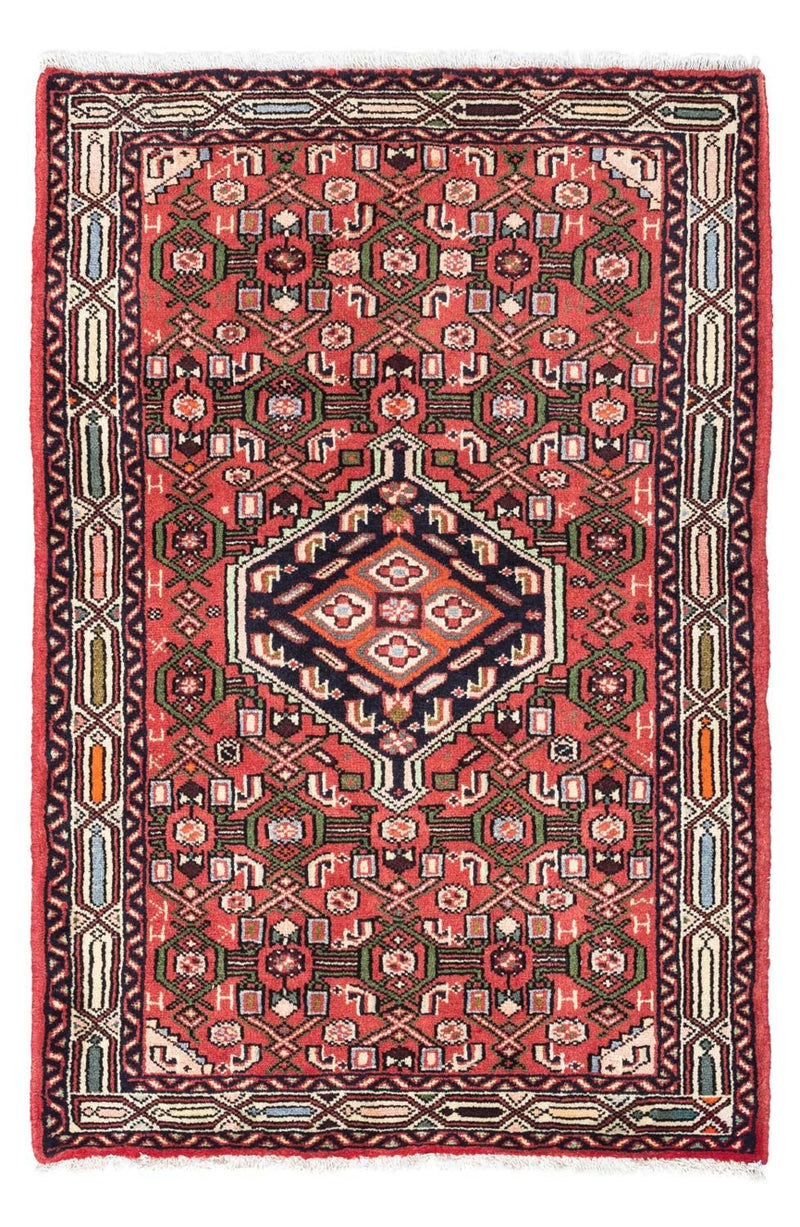 Alfombra persa - Nómada - 125 x 80 cm - rojo