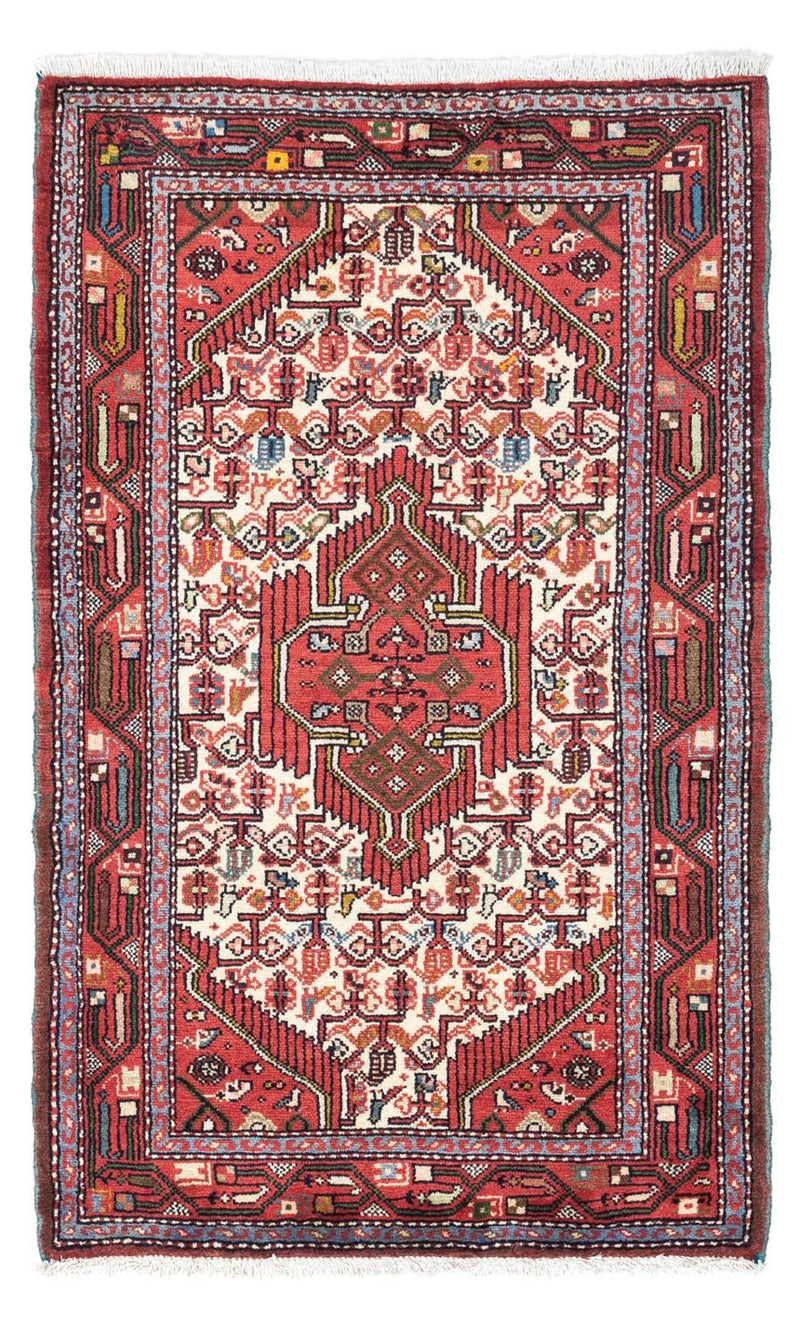 Alfombra persa - Nómada - 125 x 80 cm - rojo