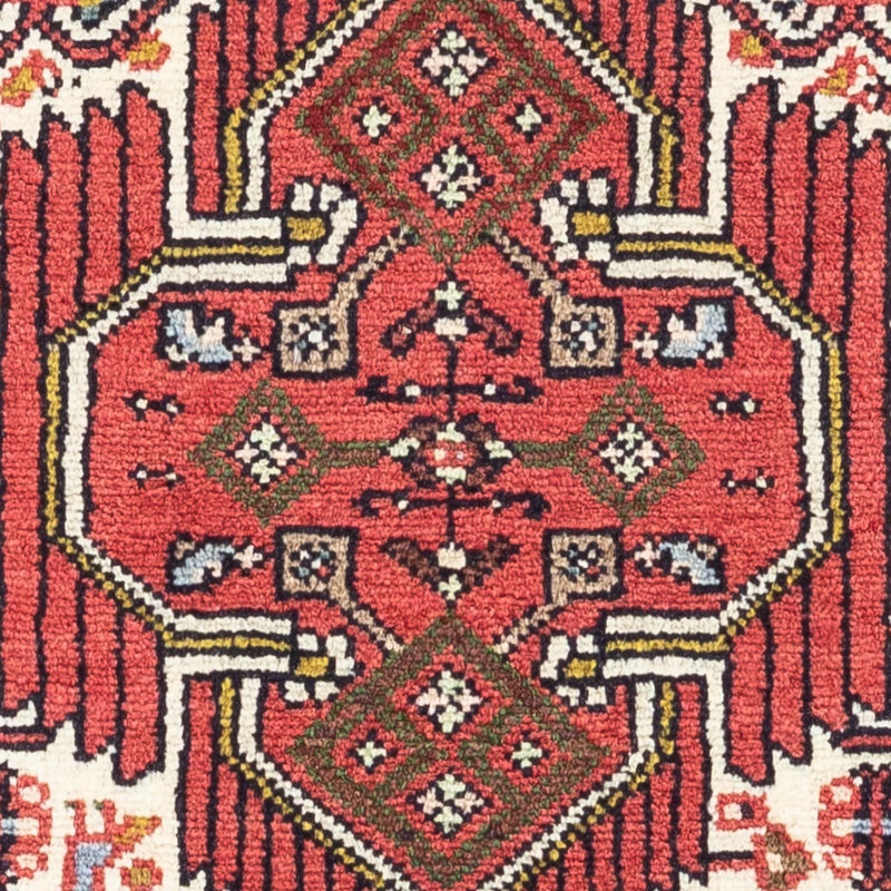 Alfombra persa - Nómada - 125 x 80 cm - rojo