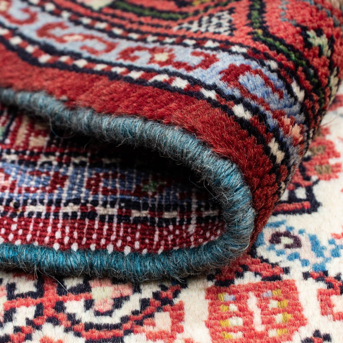 Alfombra persa - Nómada - 125 x 80 cm - rojo