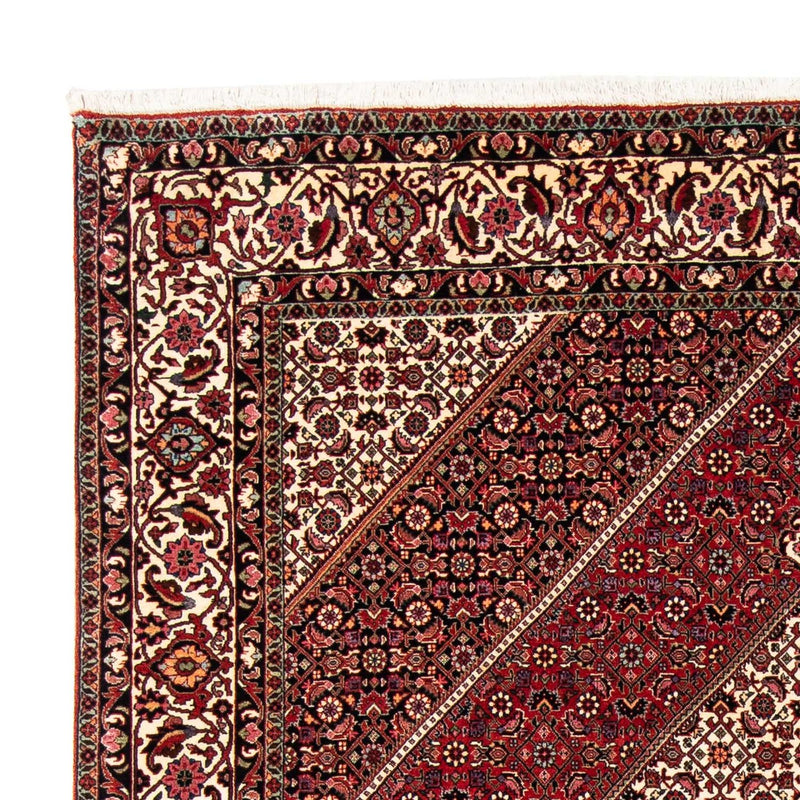 Alfombra persa - Bidjar - 242 x 170 cm - rojo