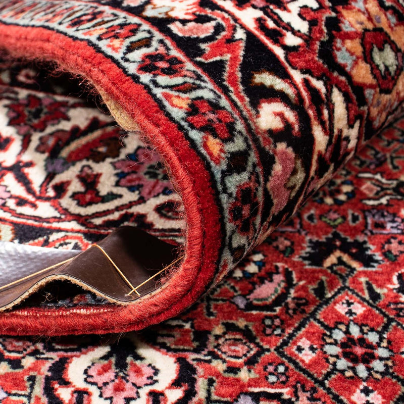 Alfombra persa - Bidjar - 242 x 170 cm - rojo