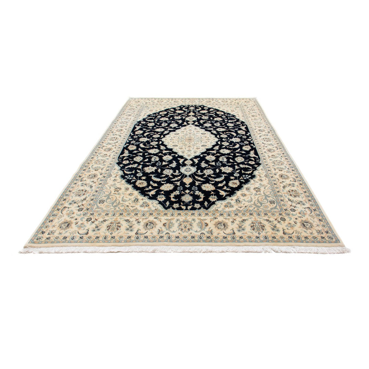 Alfombra Persa - Nain - Real - 300 x 204 cm - negro