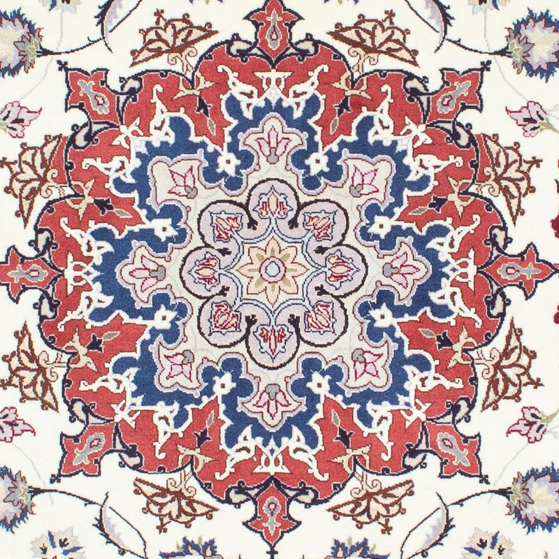 Alfombra Persa - Tabriz - Real - 194 x 154 cm - beige