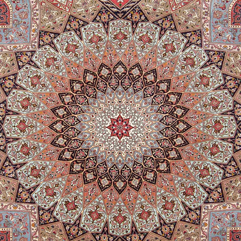 Alfombra Persa - Tabriz - Real - 297 x 255 cm - multicolor
