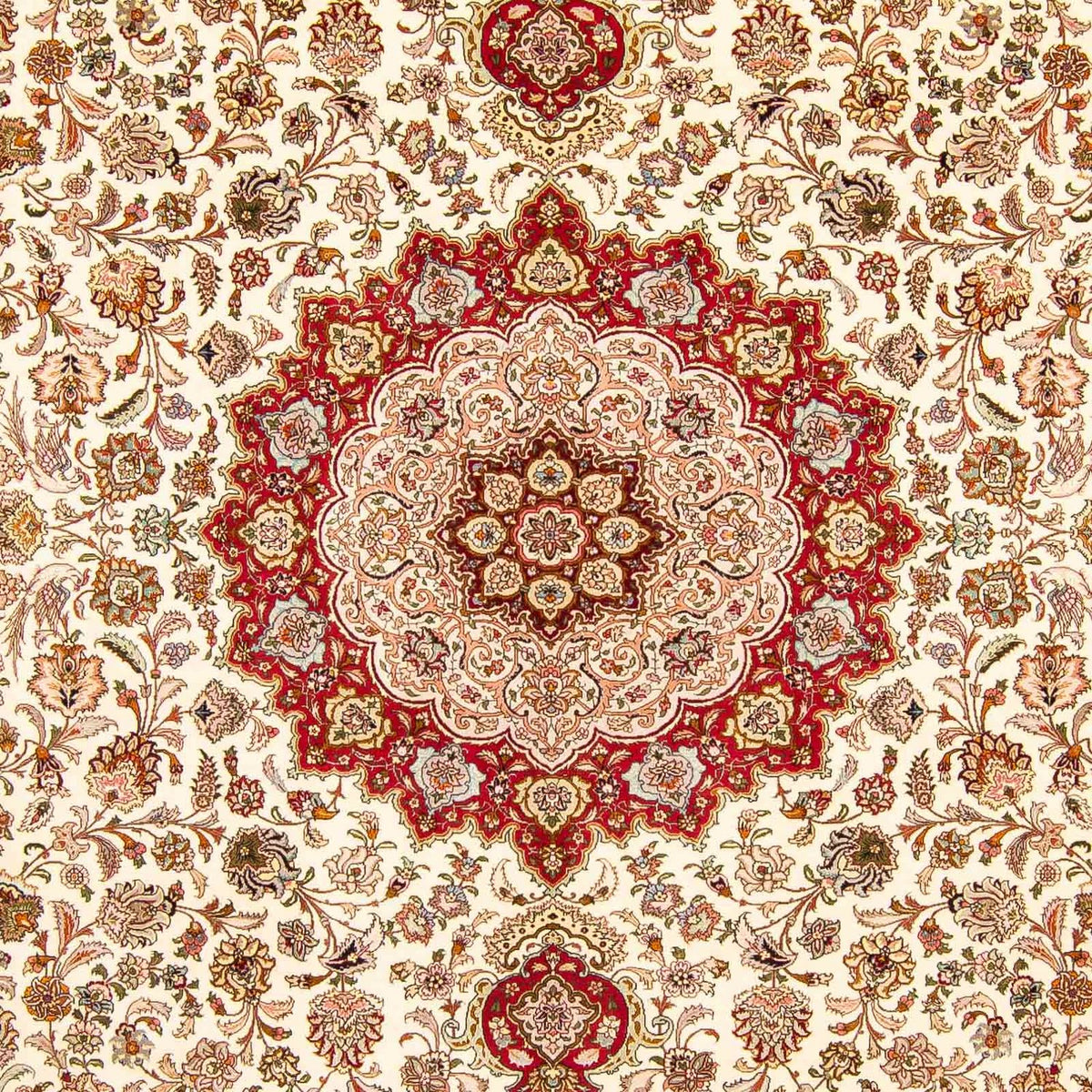 Alfombra Persa - Tabriz - Real - 400 x 302 cm - rojo