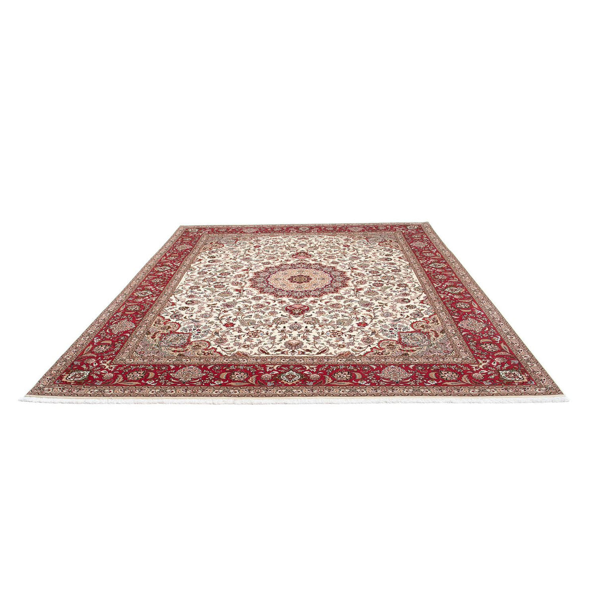 Alfombra Persa - Tabriz - Real - 299 x 251 cm - beige