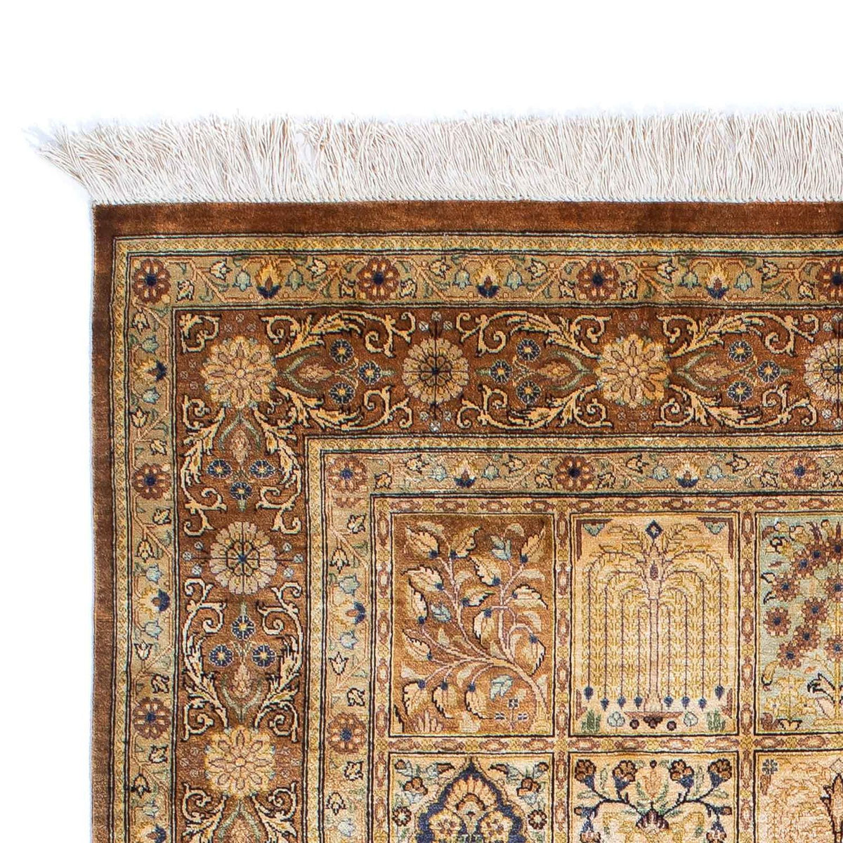 Alfombra persa - Ghom - 149 x 96 cm - multicolor