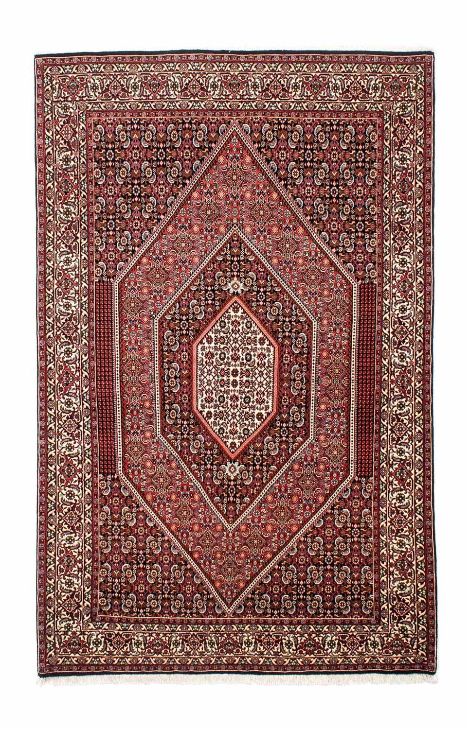 Alfombra persa - Bidjar - 257 x 162 cm - rojo claro