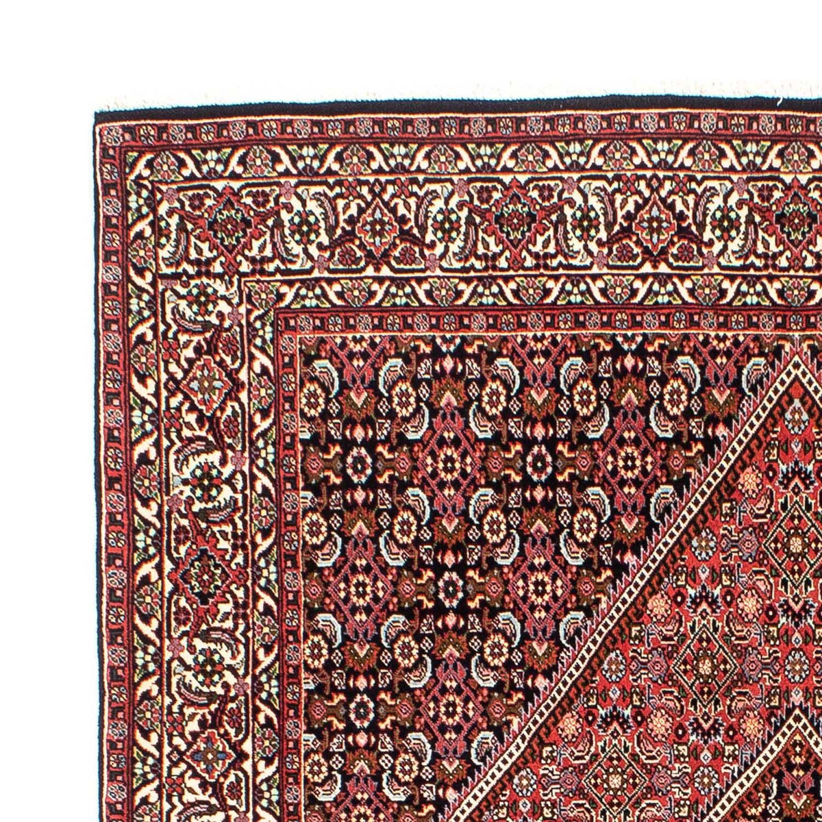 Alfombra persa - Bidjar - 257 x 162 cm - rojo claro