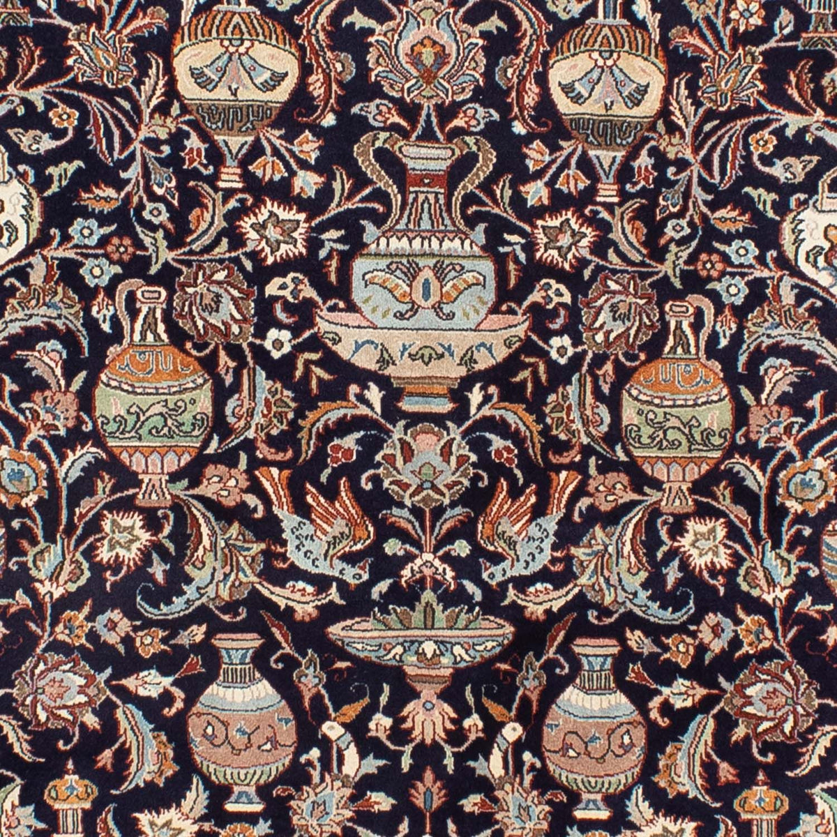 Alfombra persa - Clásica - 238 x 195 cm - negro