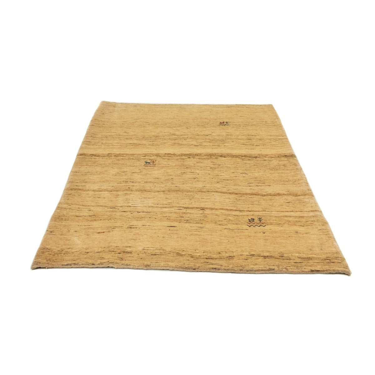 Alfombra Gabbeh - Loribaft Persa - 167 x 124 cm - oro