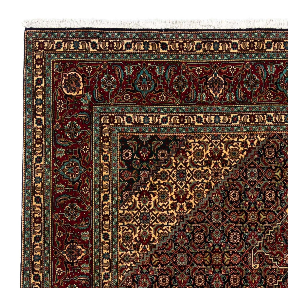 Alfombra Persa - Tabriz - Real - 300 x 199 cm - rojo oscuro
