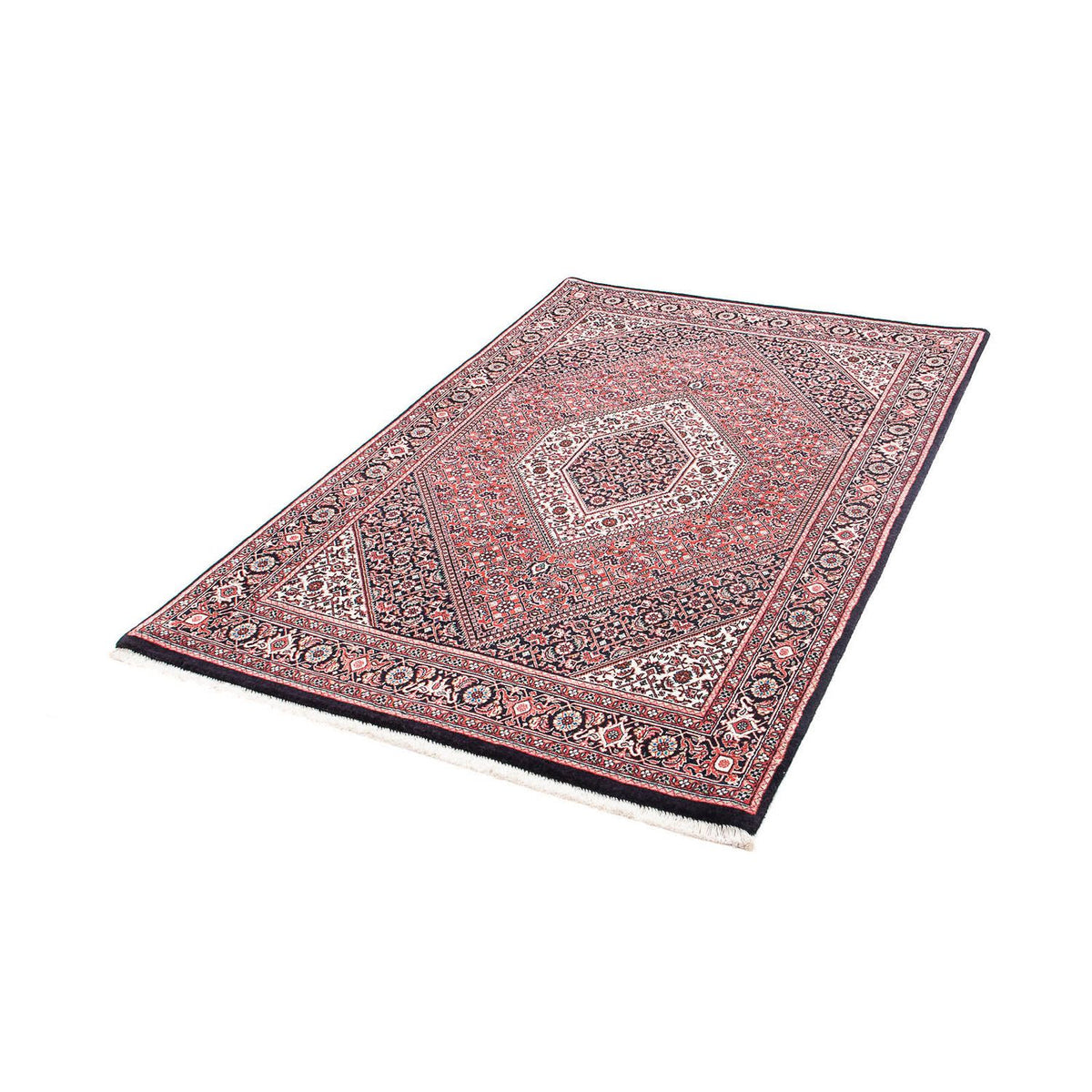 Alfombra persa - Bidjar - 175 x 112 cm - rojo