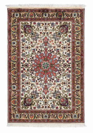 Alfombra Persa - Tabriz - Real - 151 x 100 cm - beige