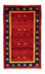 Alfombra de pasillo Alfombra Gabbeh - Loribaft Persa - 175 x 102 cm - rojo