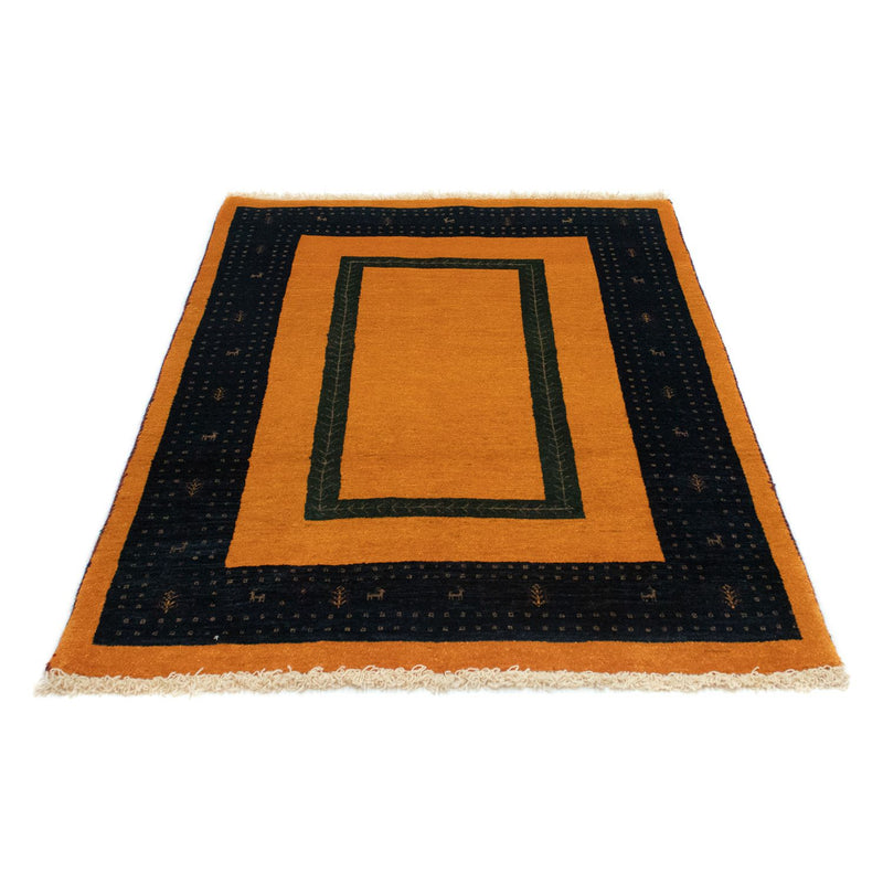 Alfombra Gabbeh - Loribaft Persa - 148 x 100 cm - oro
