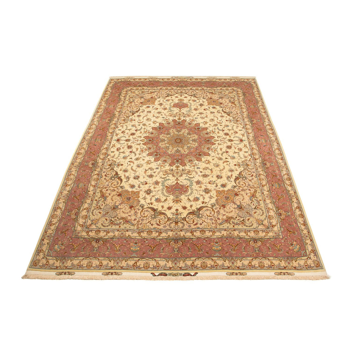 Alfombra Persa - Tabriz - Real - 404 x 300 cm - marrón