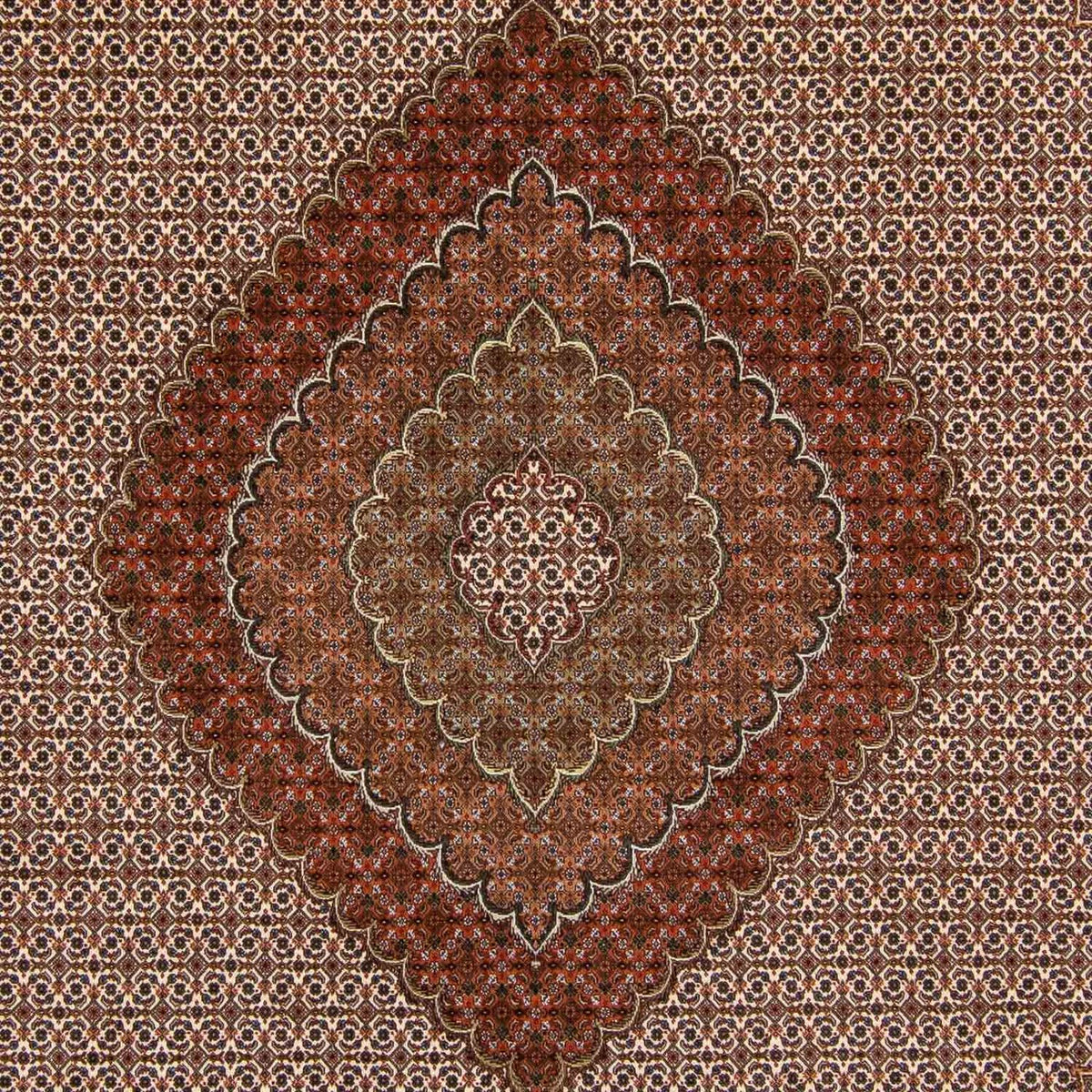 Alfombra Persa - Tabriz - Real - 349 x 250 cm - marrón