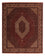 Alfombra persa - Bidjar - 248 x 200 cm - rojo oscuro