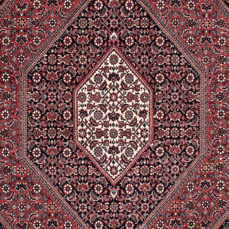 Alfombra persa - Bidjar - 210 x 132 cm - rojo claro