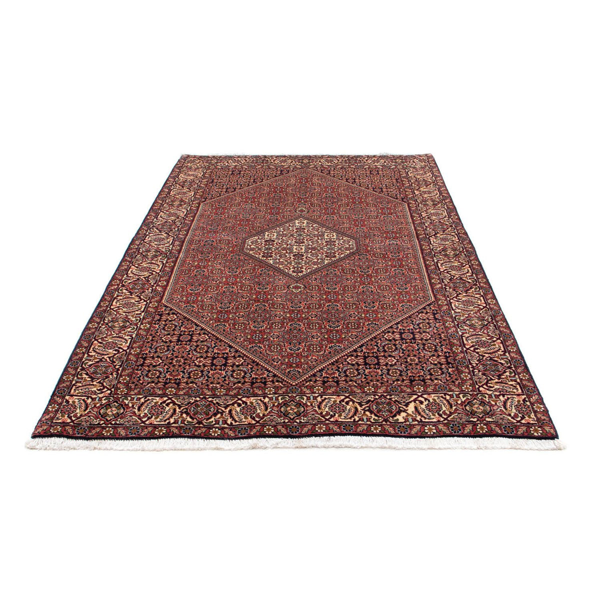 Alfombra persa - Bidjar - 225 x 143 cm - rojo