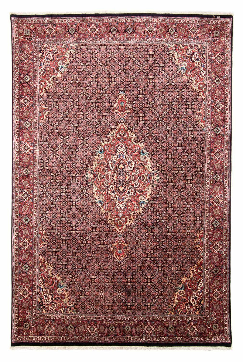 Alfombra persa - Bidjar - 355 x 246 cm - rojo claro