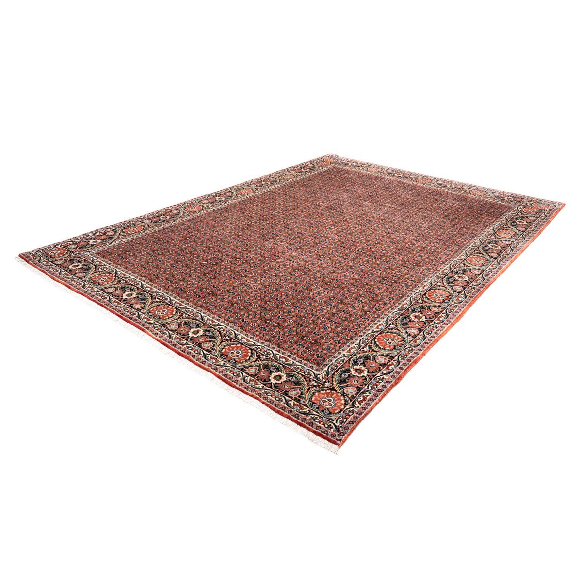 Alfombra persa - Bidjar - 288 x 206 cm - rojo