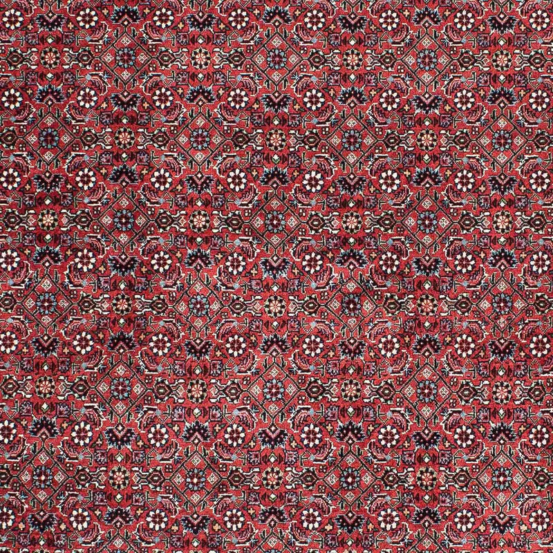 Alfombra persa - Bidjar - 212 x 130 cm - rojo claro