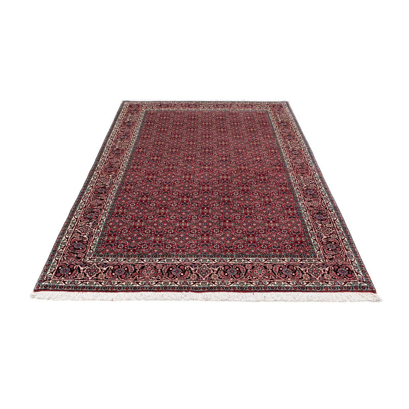 Alfombra persa - Bidjar - 212 x 130 cm - rojo claro