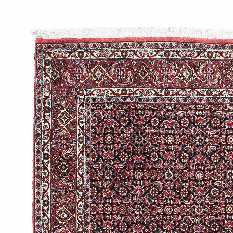 Alfombra persa - Bidjar - 203 x 130 cm - rojo claro