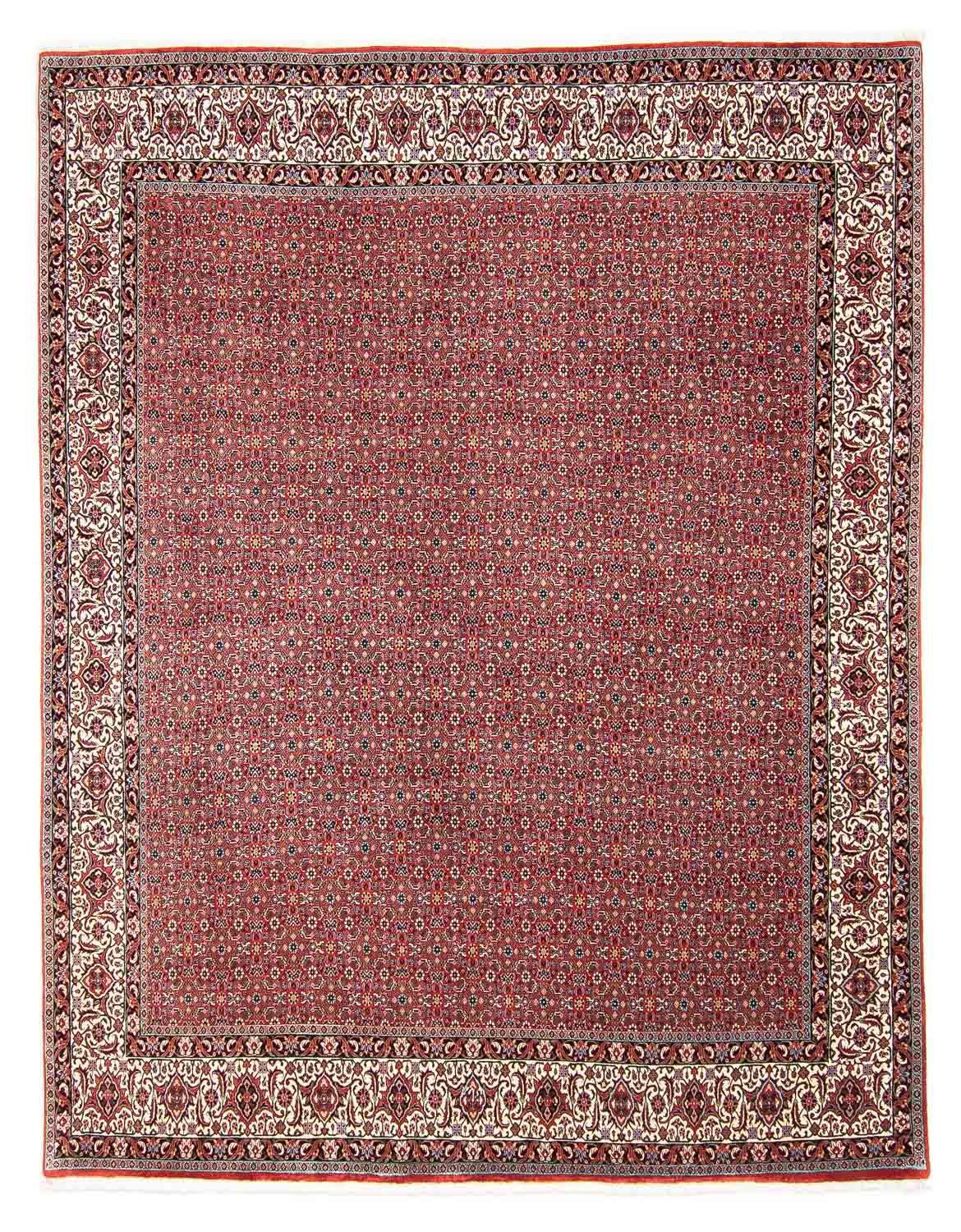 Alfombra persa - Bidjar - 297 x 249 cm - rojo claro