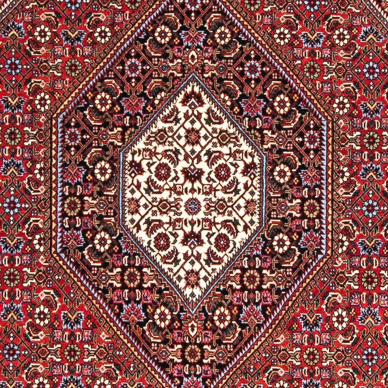 Alfombra persa - Bidjar - 175 x 111 cm - rojo