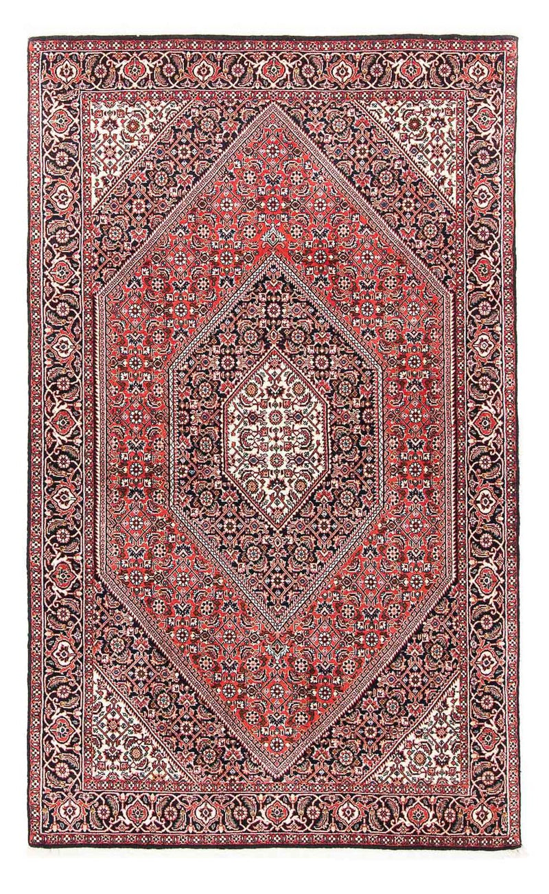Alfombra persa - Bidjar - 186 x 109 cm - rojo