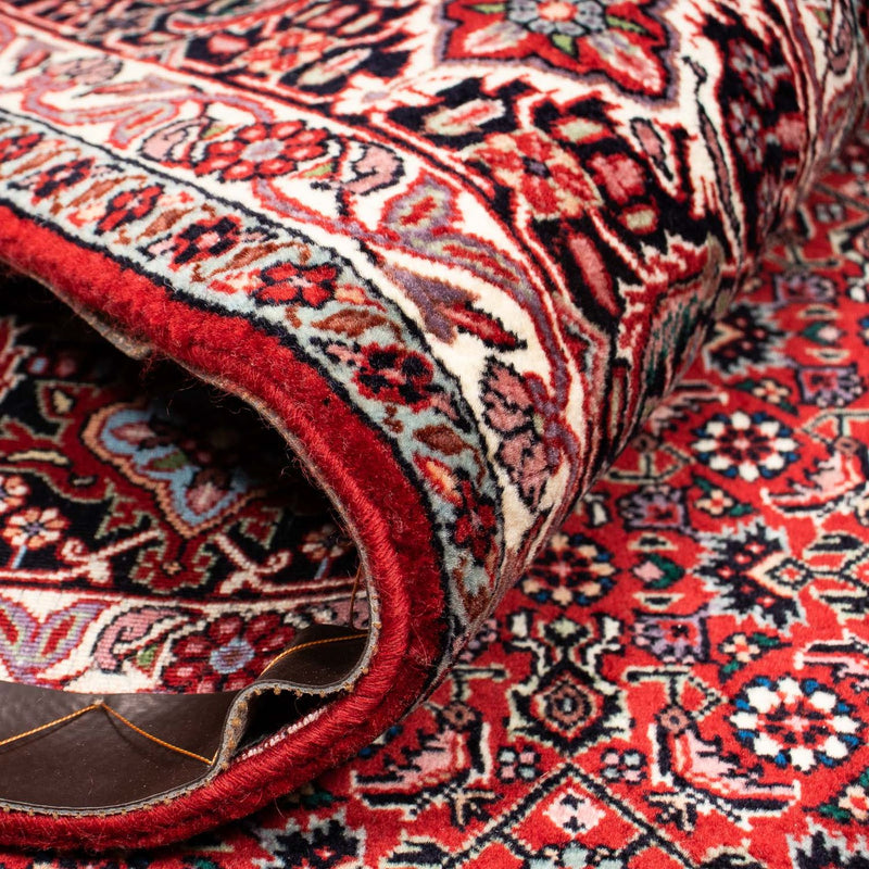 Alfombra persa - Bidjar cuadrado  - 212 x 206 cm - rojo oscuro