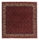 Alfombra persa - Bidjar cuadrado - 212 x 205 cm - rojo oscuro