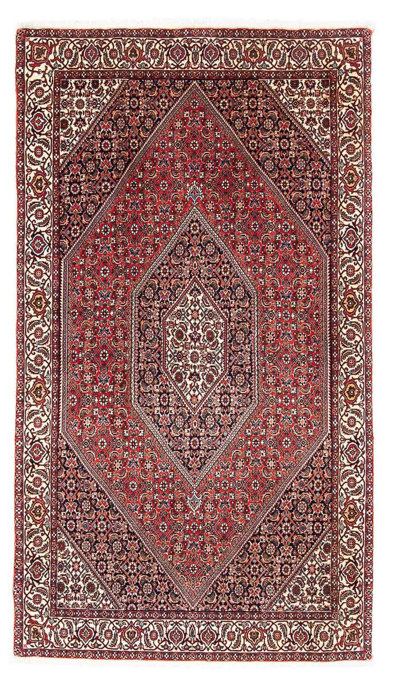 Alfombra persa - Bidjar - 191 x 108 cm - rojo