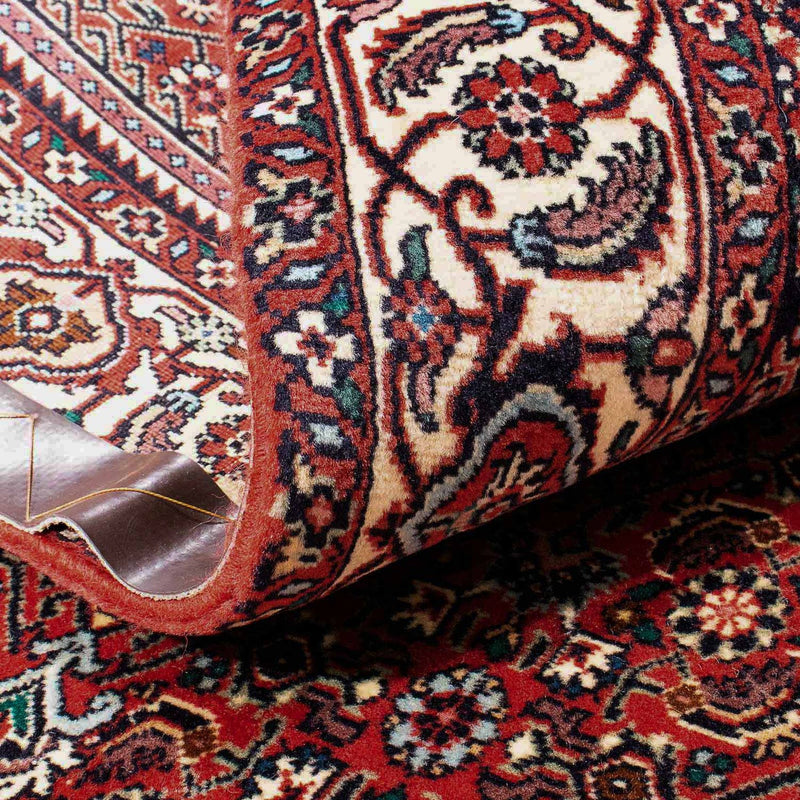 Alfombra persa - Bidjar - 191 x 108 cm - rojo