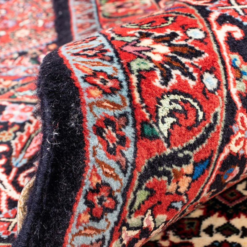 Alfombra persa - Bidjar - 348 x 252 cm - rojo oscuro