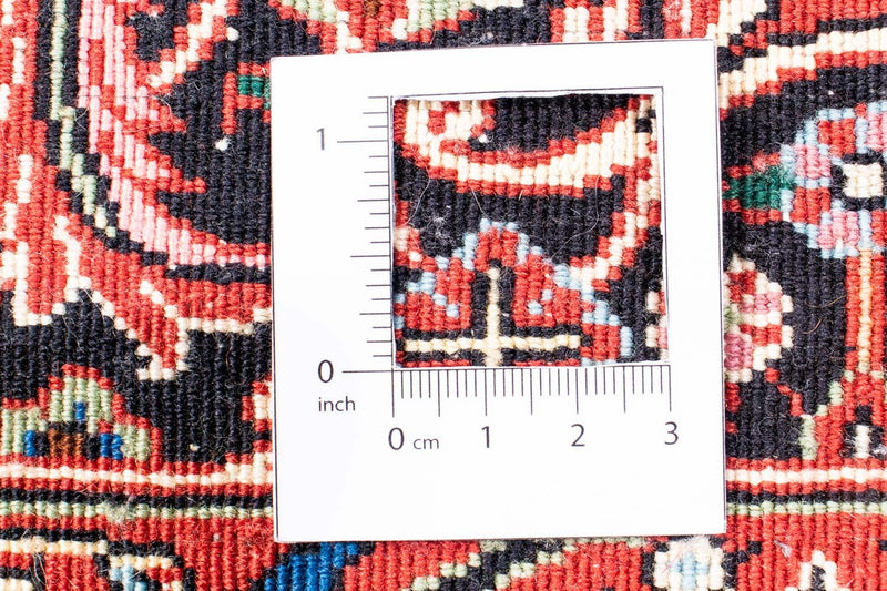 Alfombra persa - Bidjar - 348 x 252 cm - rojo oscuro