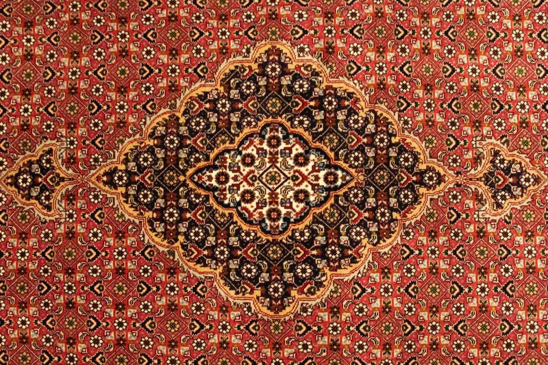 Alfombra Persa - Tabriz - Real - 153 x 103 cm - rojo
