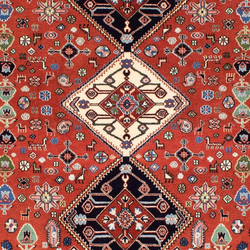 Alfombra Gabbeh - Persa Kashkuli - 194 x 156 cm - marrón
