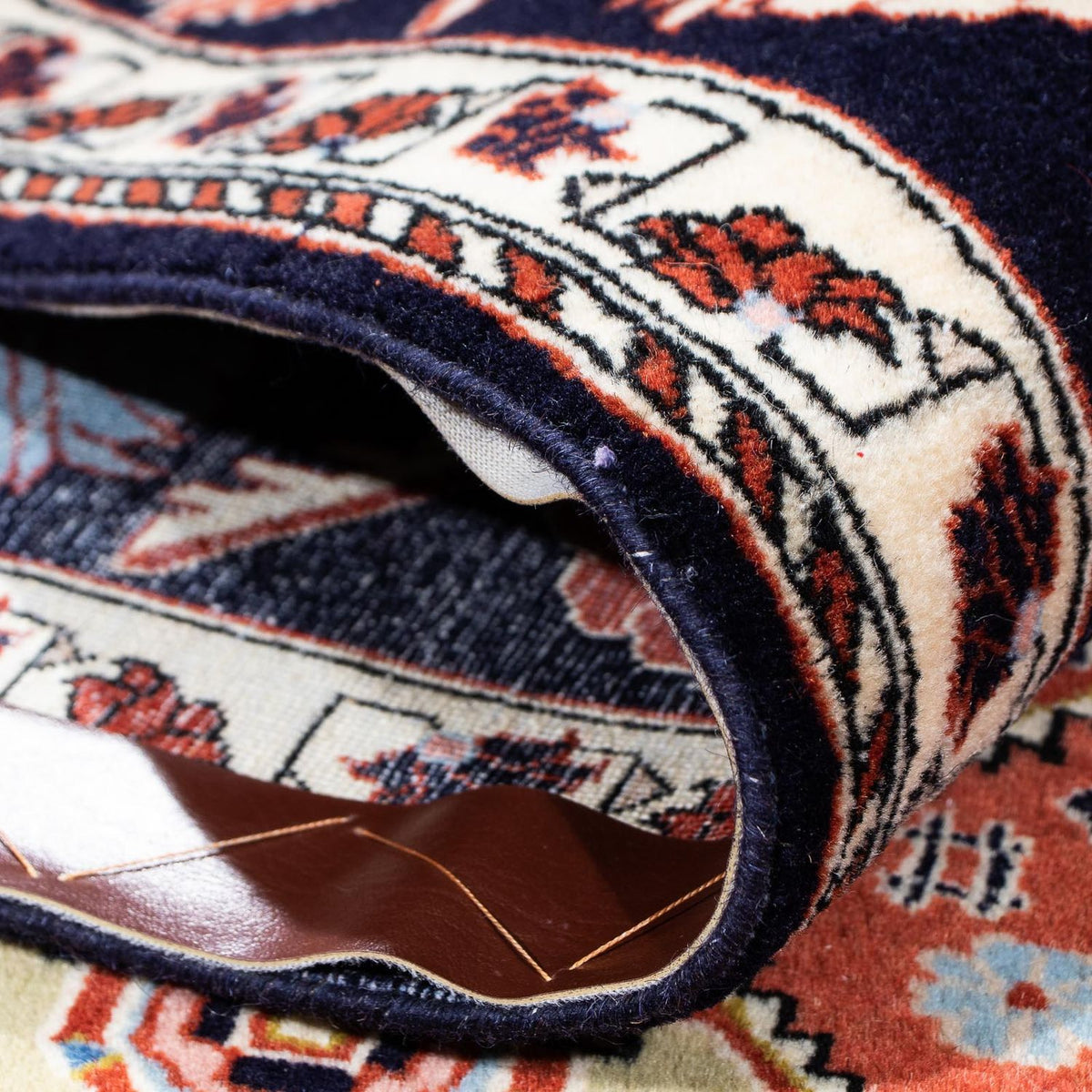 Alfombra Gabbeh - Persa Kashkuli - 194 x 156 cm - marrón