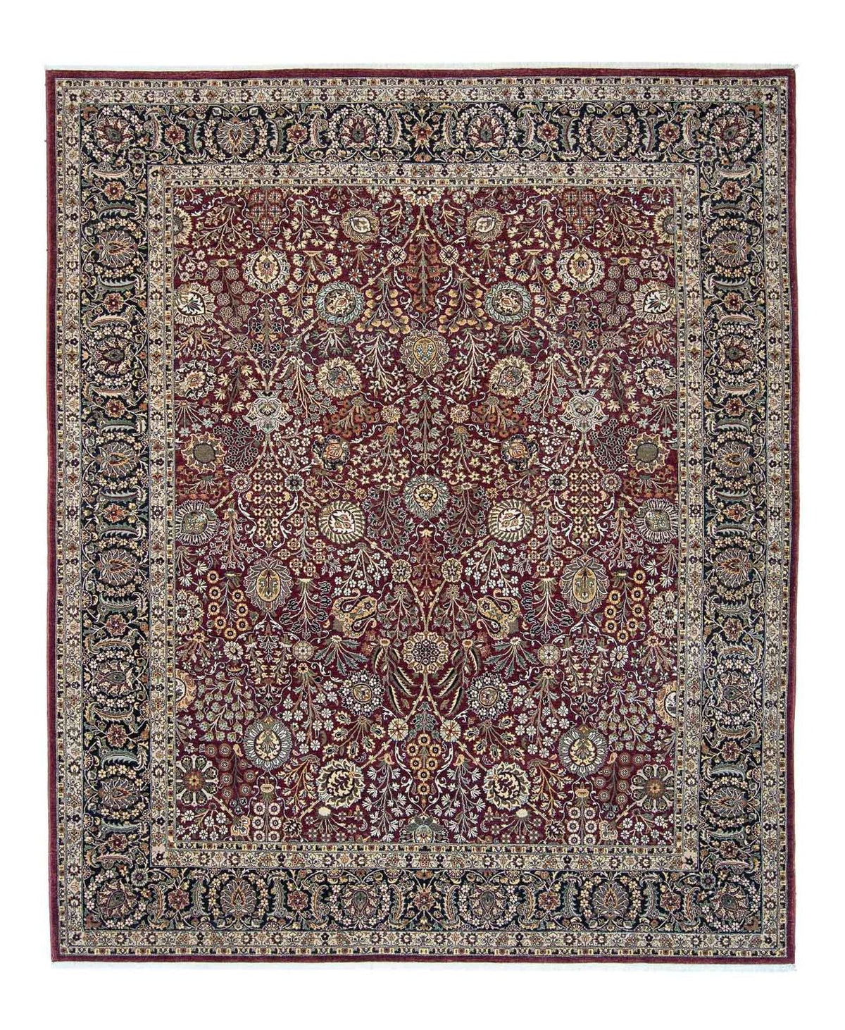 Alfombra Ziegler - 300 x 245 cm - rojo oscuro