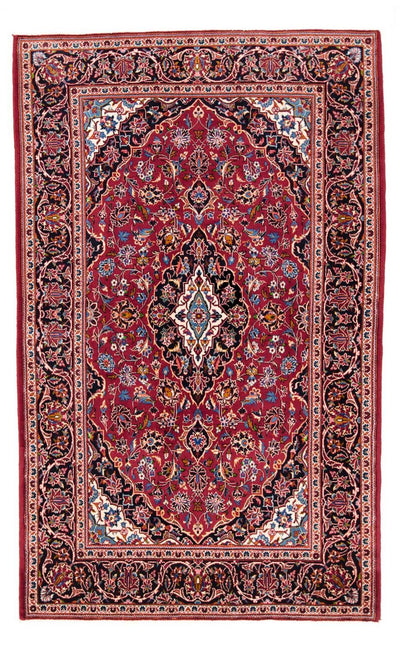 Kashan Alfombra 141x223cm - Alfombra persa
