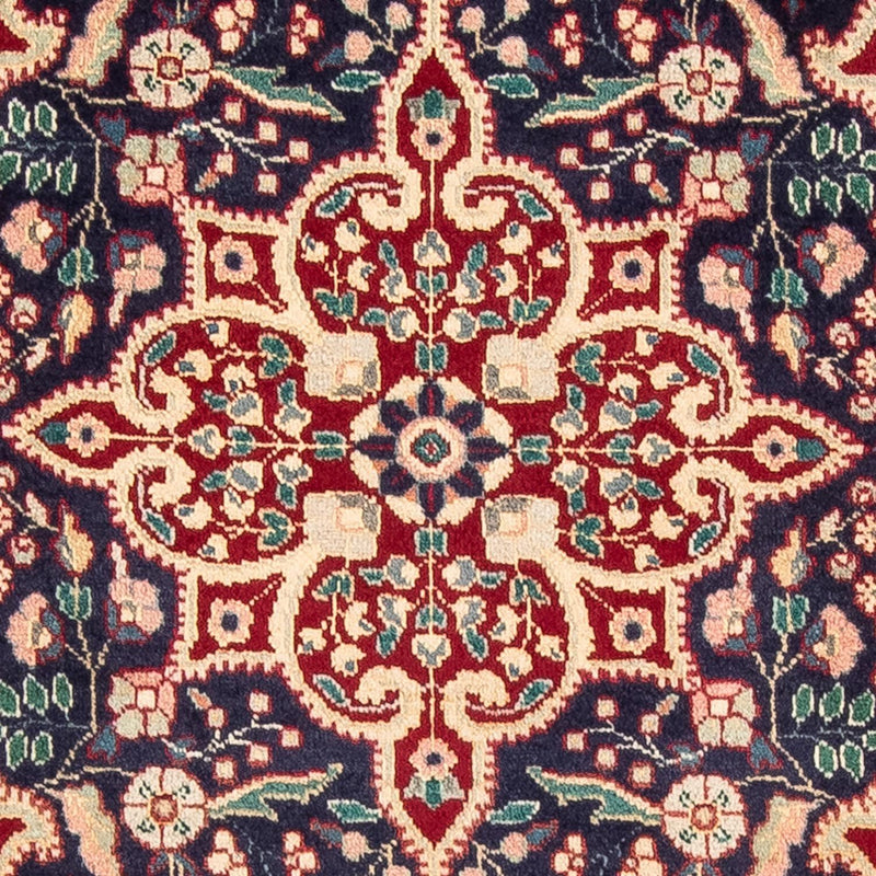 Alfombra persa - Tabriz - 134 x 86 cm - azul oscuro