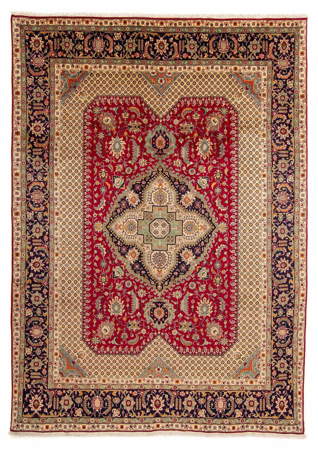 Alfombra persa - Tabriz - 400 x 305 cm - rojo
