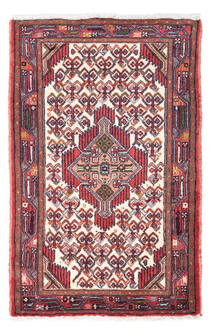 Alfombra persa - Nómada - 127 x 76 cm - rojo