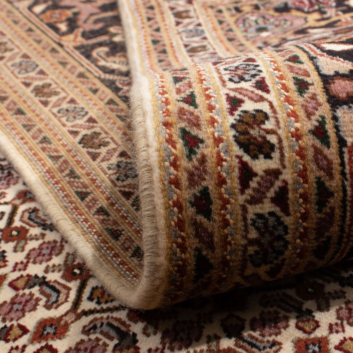 Alfombra Persa - Tabriz - Real - 351 x 252 cm - marrón