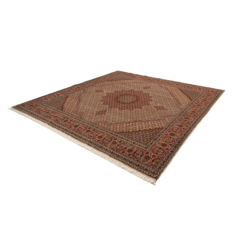 Alfombra Persa - Tabriz - Real - 260 x 248 cm - marrón